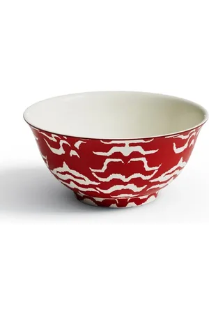 LISA CORTI Graphic-print bowl