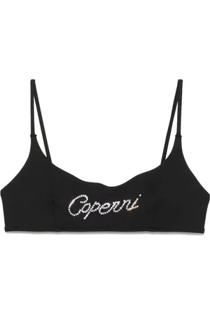 COPERNI Crystal-logo bikini top
