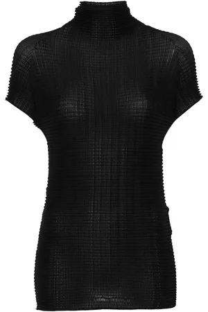 Issey Miyake Wooly Pleats top