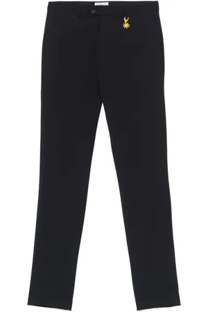 Manuel Ritz Logo-appliqu?? trousers