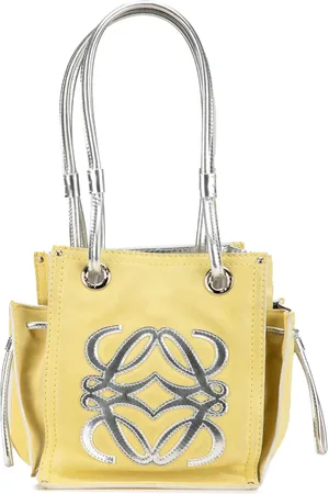 Loewe 2010-2024 Anagram Suede shoulder bag