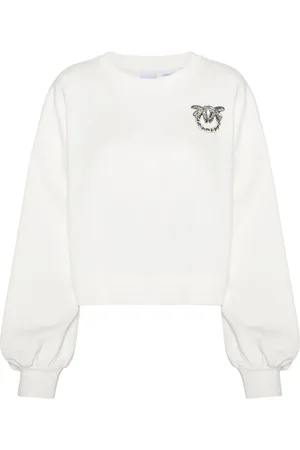 Pinko Love Birds-embellished sweatshirt