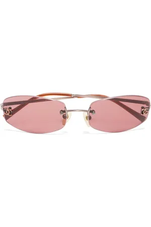 CHANEL 2000s rimless sunglasses