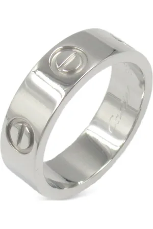 Cartier 2010s pre-owned platinum Love ring