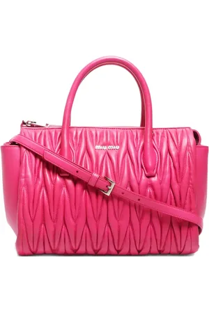 Miu Miu 2010s matelassé tote bag