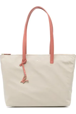 AGNÈS B. Logo-plaque tote bag