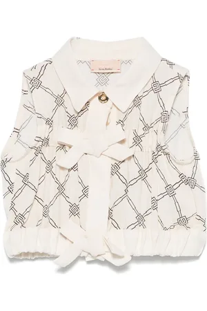 Elisabetta Franchi Logo-pattern shirt
