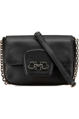 Salvatore Ferragamo 2010-2024 Gancini Saffiano crossbody bag
