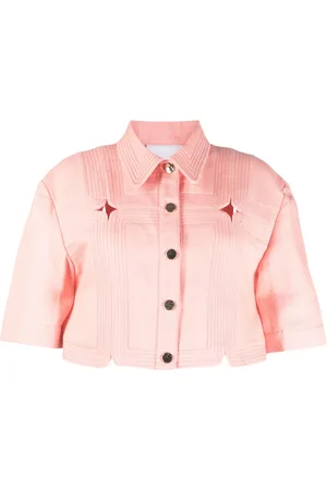 Acler Briar cut-out cropped shirt