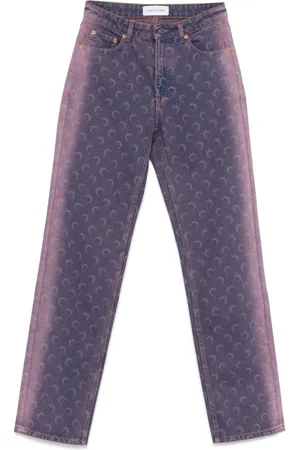 Marine Serre Moon Laser jeans