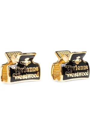 Vivienne Westwood Logo hair clip (set of two)
