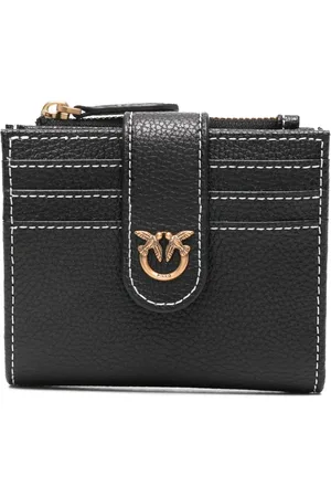 Pinko Small tumbled leather wallet