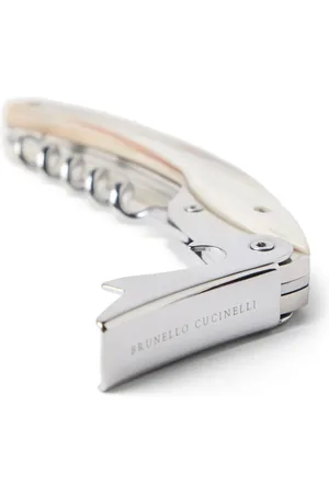 Brunello Cucinelli Stainless steel corkscrew
