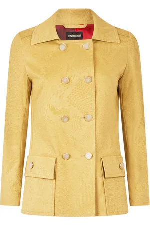 Roberto Cavalli Double-breasted fitted jacket