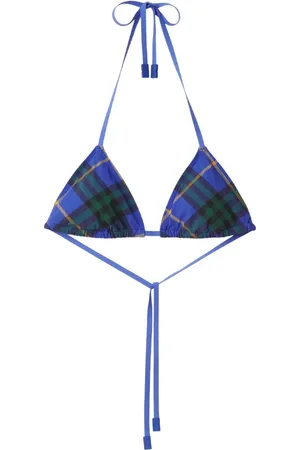 Burberry Checked bikini top