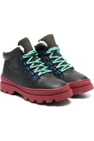Camper Brutus faux-shearling lined boots