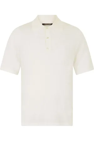 Roberto Cavalli Patterned-jacquard polo shirt