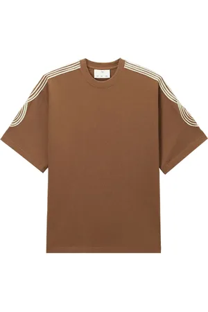 SONG FOR THE MUTE Contrasting-striped T-shirt