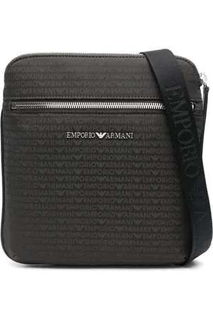 Emporio Armani Logo-jacquard messenger bag