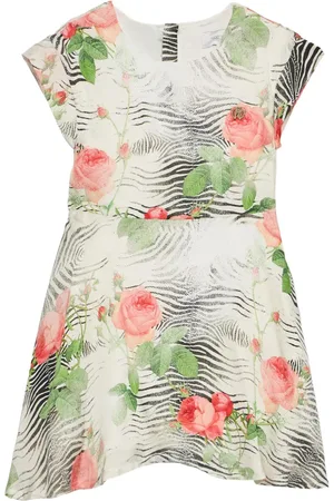 Roberto Cavalli Floral-print dress