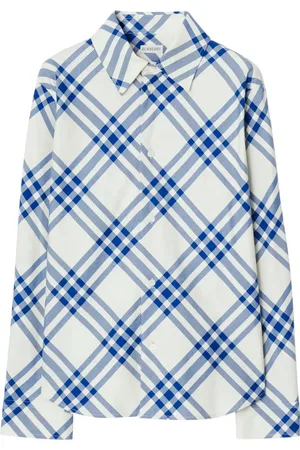 Burberry Checked cotton flannel shirt