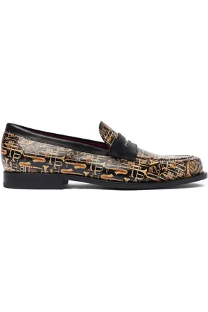 Scarosso Graphic-print loafers