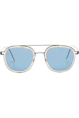 LINDBERG 8205 pilot-frame sunglasses