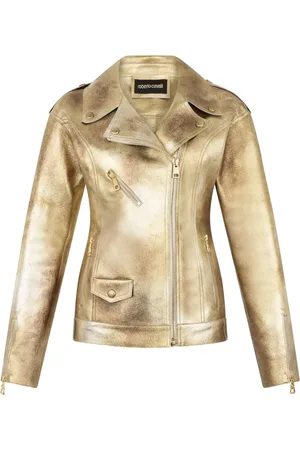 Roberto Cavalli Leather biker jacket