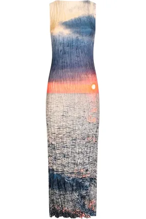 Roberto Cavalli Photograph-print maxi dress