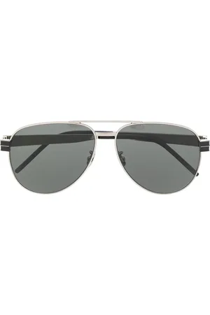Saint Laurent SLM53 aviator-style sunglasses