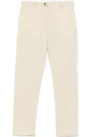 Circolo Piqu??-weave trousers