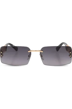 Moschino Logo-plaque sunglasses