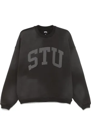 STUSSY Logo-appliqué sweatshirt