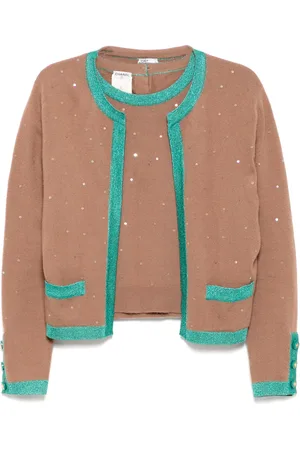 CHANEL 1996 ensemble cardigan top