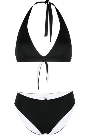 FISICO Self-tie halterneck bikini set