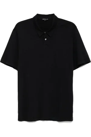 James Perse Brushed lotus polo shirt