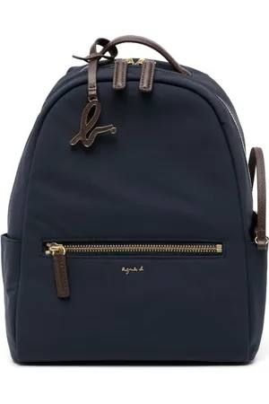 AGNÈS B. Logo-plaque backpack