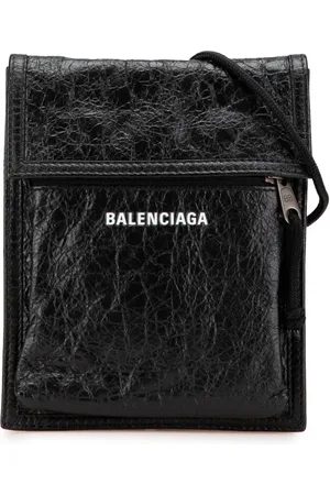Balenciaga 2021 Small Lambskin Arena Explorer Pouch crossbody bag