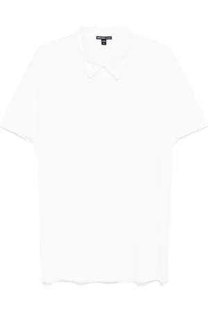 James Perse Brushed lotus polo shirt