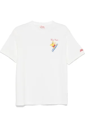 MC2 SAINT BARTH Homer surfer-embroidery T-shirt
