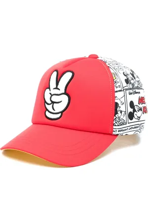 Marc Jacobs X Disney cartoon-embroidered cap