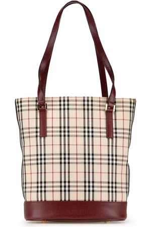 Burberry 2000-2017 House Check Canvas shoulder bag
