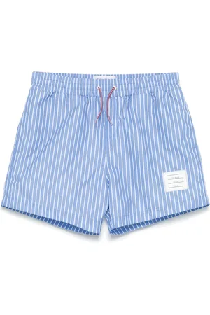 Thom Browne Pinstriped swim shorts