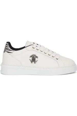Roberto Cavalli Zebra-print panel sneakers