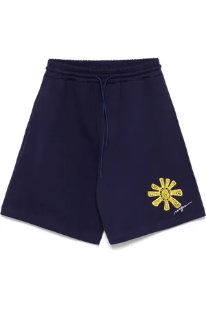 Msgm Embroidered shorts