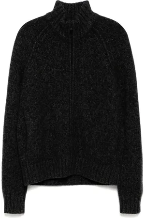 James Perse Cashmere zip-up cardigan