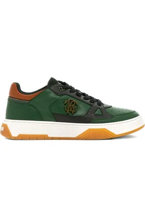 Roberto Cavalli Debossed-logo trainers