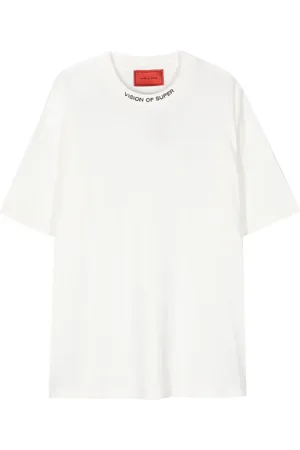 Vision Of Super Logo-embroidered T-shirt