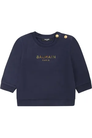 Balmain Logo-foil sweatshirt