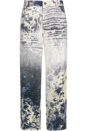 Roberto Cavalli Appaloosa-print jeans